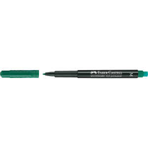 Faber Castell Marker Multimark permanent M 1,0 mm grün