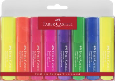 Faber Castell Textmarker TL 46 Superfluor 8er Etui