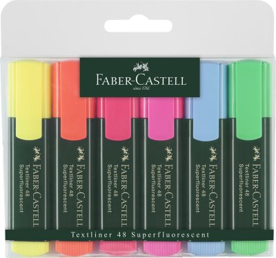 Faber Castell Textmarker TL 48 6er Etui