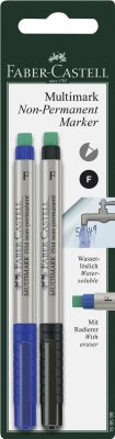 Faber Castell Marker Multimark non-perm. F 2x BK