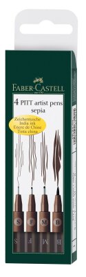 Faber Castell Tuschestift Pitt Artist Pen Farbe 175 4x