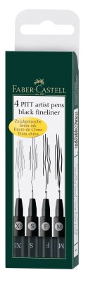 Faber Castell Tuschestift Pitt Artist Pen Farbe 199 4x