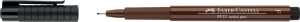 Faber Castell Tuschestift Pitt Artist Pen F sepia,