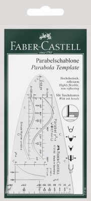 Faber Castell Parabelschablone