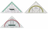 Faber Castell Geometrie-Dreieck groß mit Griff 20 cm