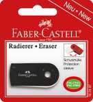 Faber Castell Radierer Sleeve 54x24x10 mm schwarz Blister