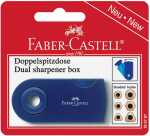 Faber Castell Doppelspitzdose Vierkantbehälter sortiert