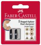 Faber Castell Doppelspitzer Metall BK