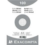 Exacompta Karteikarten A5 kariert weiss 100St 3130630102083