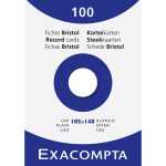 Karteikarten A6 blanco weiss 100St