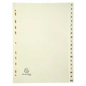 Register Karton A4 20-teilig A-Z