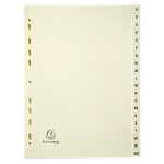 Register Karton A4 20-teilig A-Z