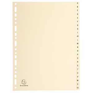 Exacompta Register Karton A4 24-teilig A-Z