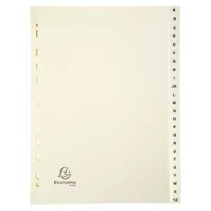 Register Karton A4 24-teilig A-Z