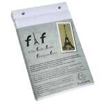 Exacompta Einlage FAF 21x13,5 blanco 5Stk