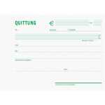 Quittung A6 m MWSt Inklu 50x2Bl NCR