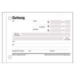 Exacompta Quittung A6 m MwSt Nachweis 50x2Bl