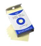 Exacompta Karteikarten A7 blanco gelb 100St