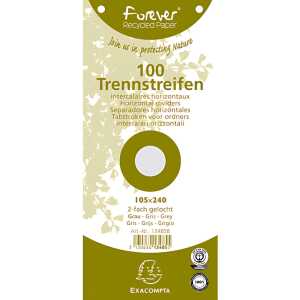 Exacompta Trennstreifen Recy 105x240 grau