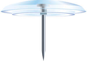 Reißnägel Ø12mm glasklar 40 St