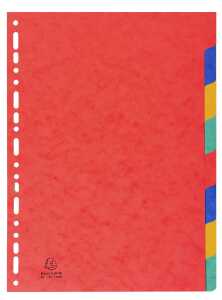 Register A4 Cspan farbig 8-tlg