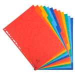 Register A4 Cspan farbig 12-tlg