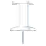 Exacompta Pinwandnadel Push Pins weiß 25St.