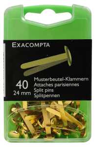 Musterbeutel-Klammern 24mm 40St