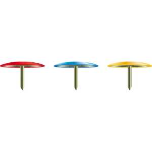 Reißnägel Kopf a Messing 100St so