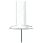 Exacompta Pinwandnadel Papics weiß 25 St