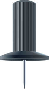 Pinwandnadel Papics schwarz 25 St