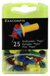 Pinwandnadel Papics sortiert 25 St