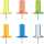 Exacompta Pinwandnadel Papics transpar 25 St