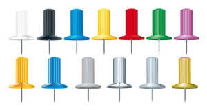 Pinwandnadel Papics transpar 100 St