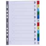 Register A4 PP blanco 12Tlg 180mµ