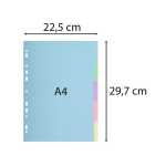 Register A4 Recyclingkarton 5-tlg