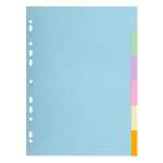 Register A4 Recyclingkarton 6-tlg