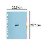 Register A4 Recyclingkarton 10-tlg