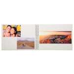 Exacompta Hochzeits-Spiralalbum A4 bordeaux