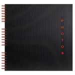 Exacompta Spiralalbum 32X32 Design schwarz