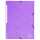 EXACOMPTA Eckspannermappe, DIN A4, Karton, violett (8700108)