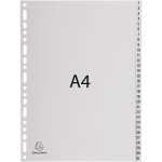 Exacompta Register A4 PP grau 1-31tlg