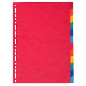 Exacompta Register A4 Manila 12tlg