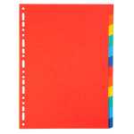 Register A4 Manilakarton 12-tlg