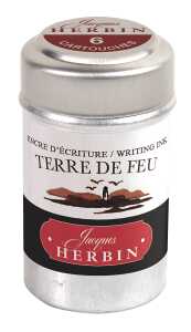 Herbin Dose mit 6 Patronen - Feuerlandbn