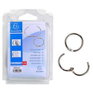 Exacompta Verbindungsringe 25mm 10St