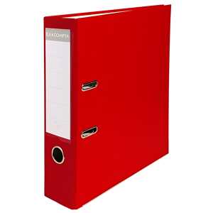 Exacompta Ordner A4 Karton/PP 80mm rot