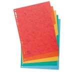 Register A4 XXL Cspan farbig 5-tlg