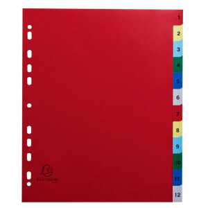 Register A4 Maxi PP wei 12Tlg 180mµ