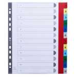 Register A4 Maxi PP wei 12Tlg 180mµ